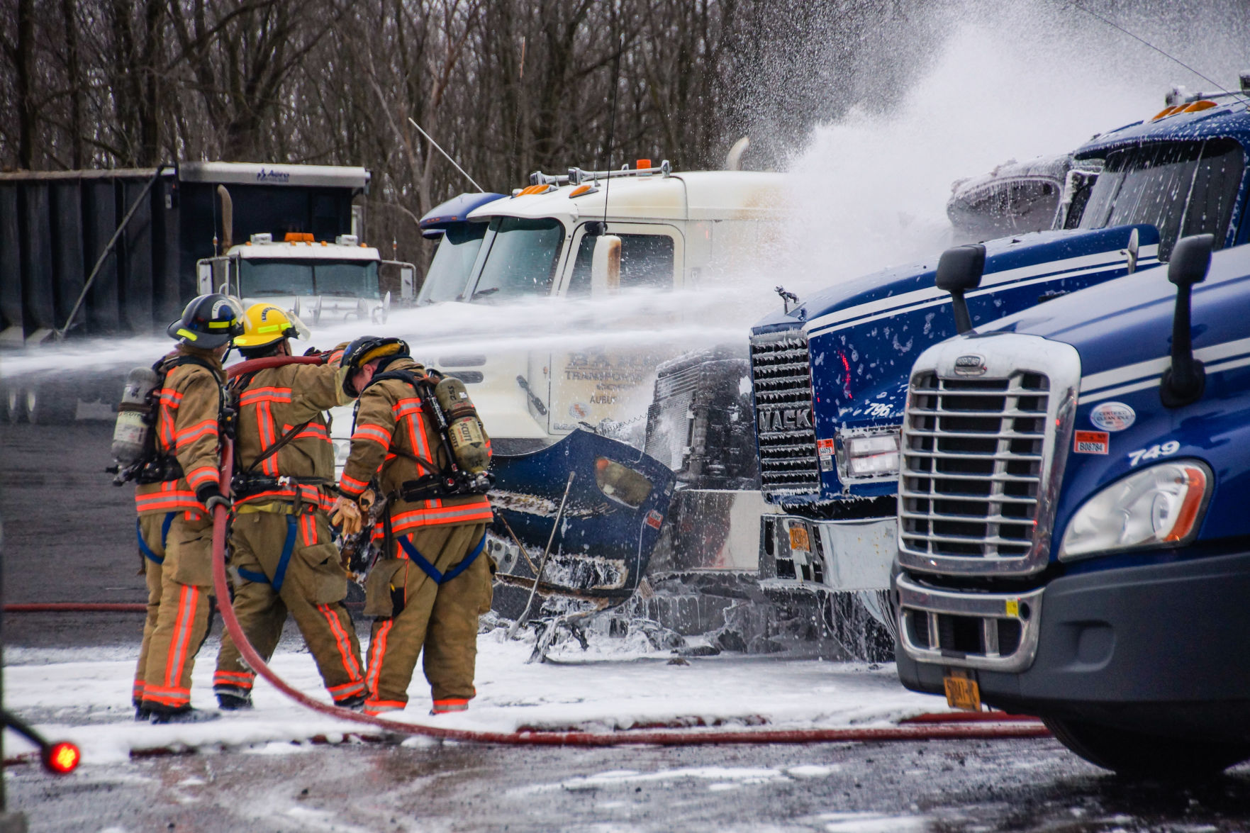 Barr Transportation Fire